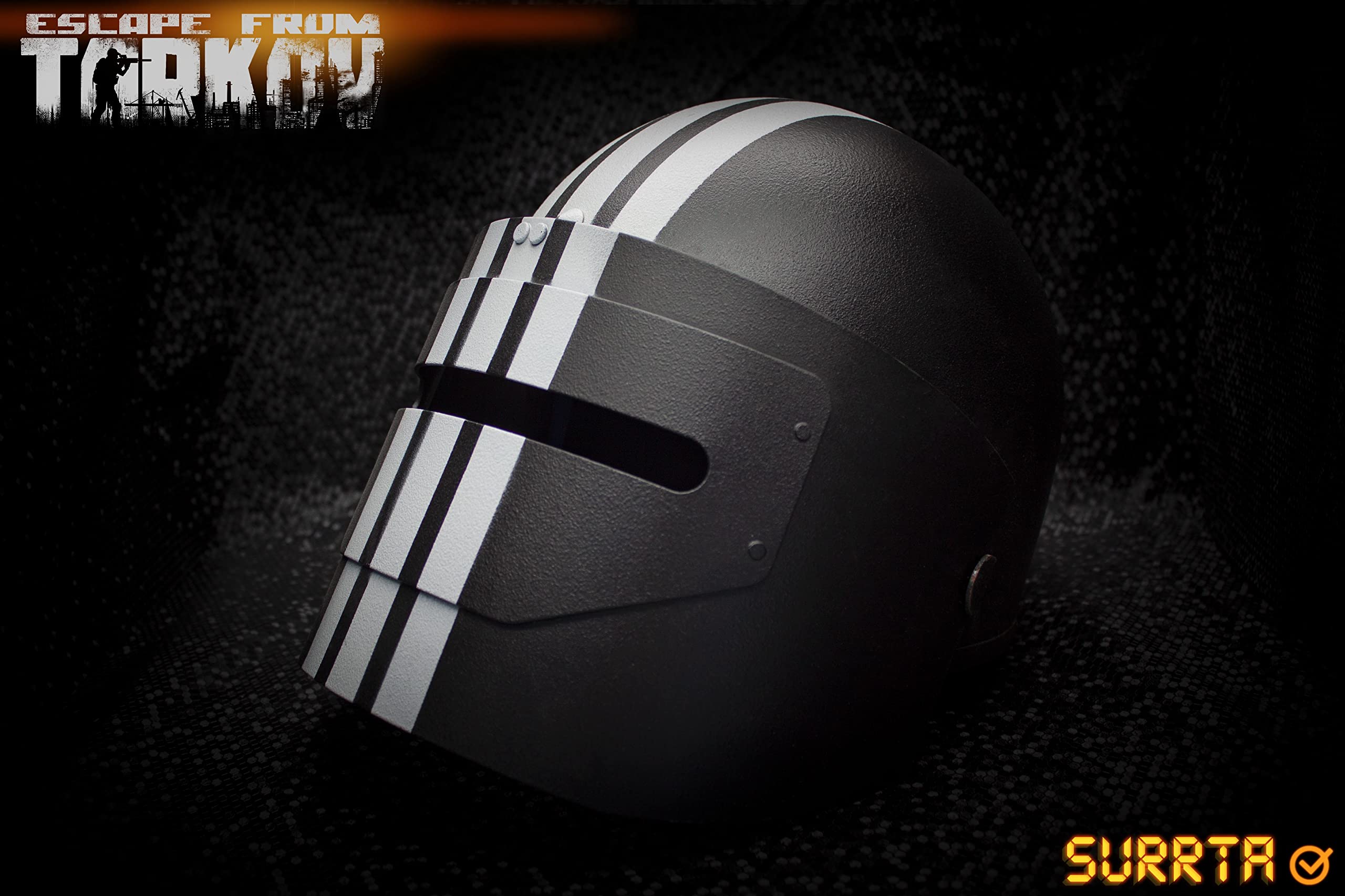 Surrta Escape From Tarkov Killa Helmet Costume Replica Russian Helmet Maska-1 With Steel Vizor(Killa Edition)